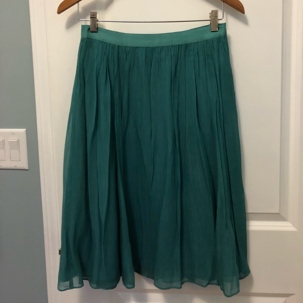 Floaty silk blend J.Crew skirt NWT